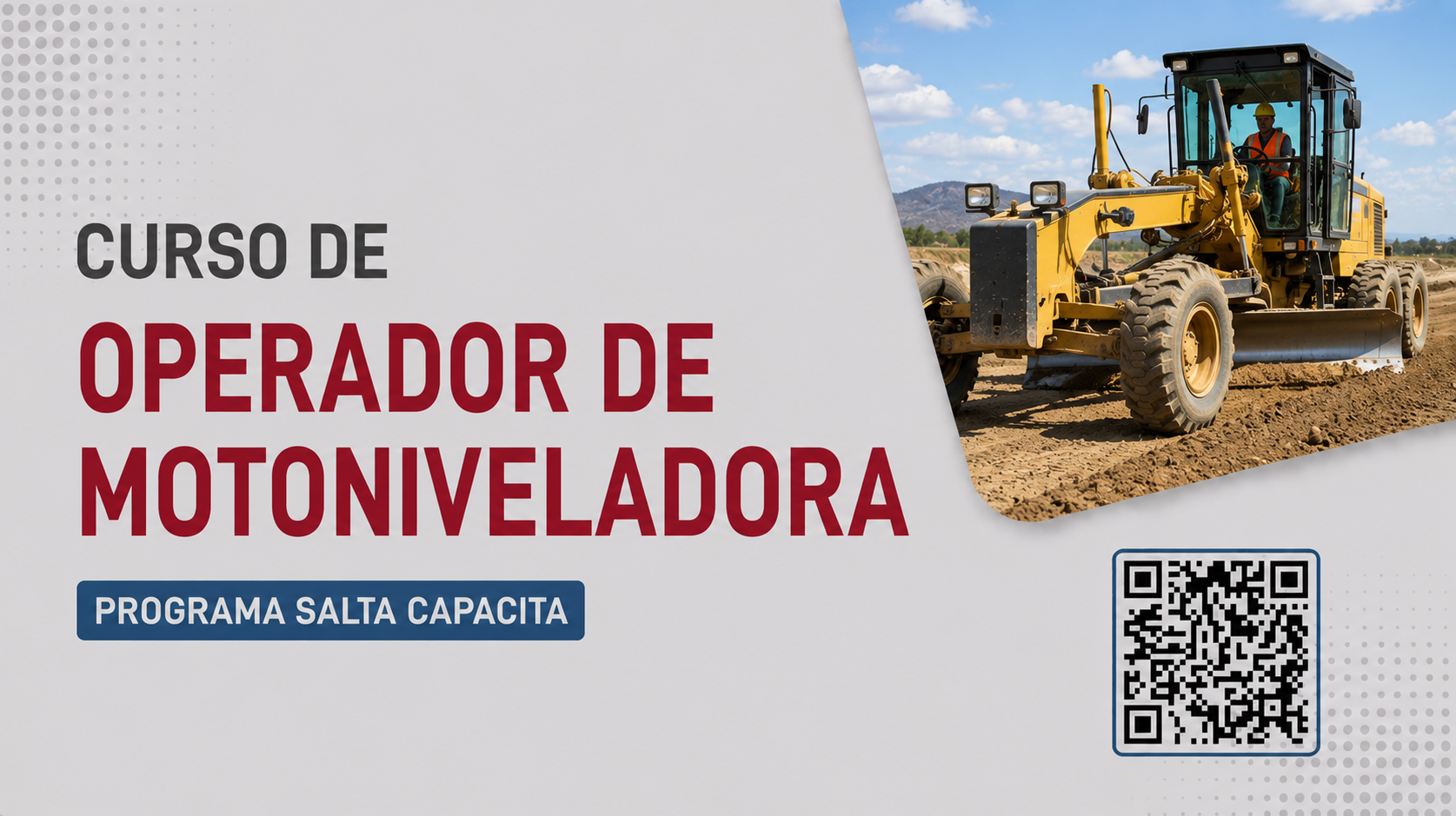 Operador de Motoniveladora