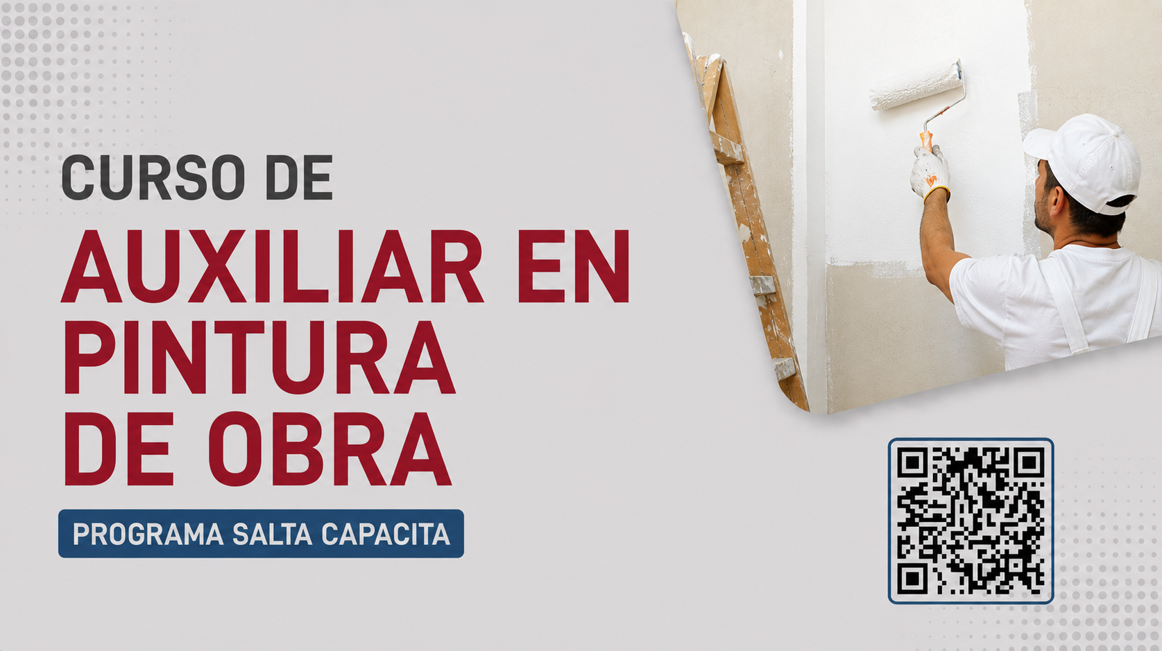 Auxiliar en Pintura de Obra
