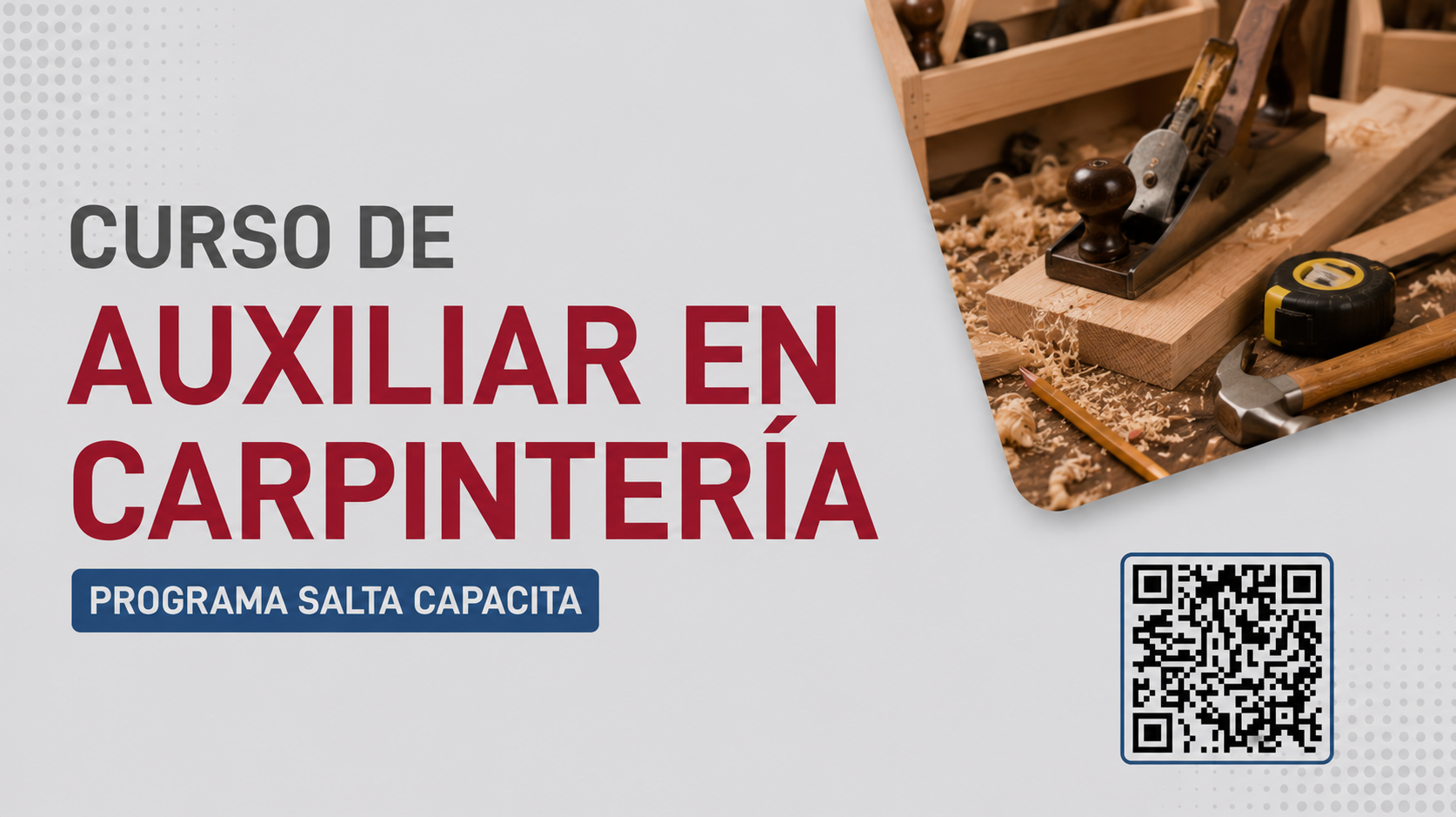 Auxiliar de Carpintería