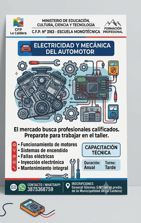 ELECTRICIDAD Y MECÁNICA DEL AUTOMOTOR